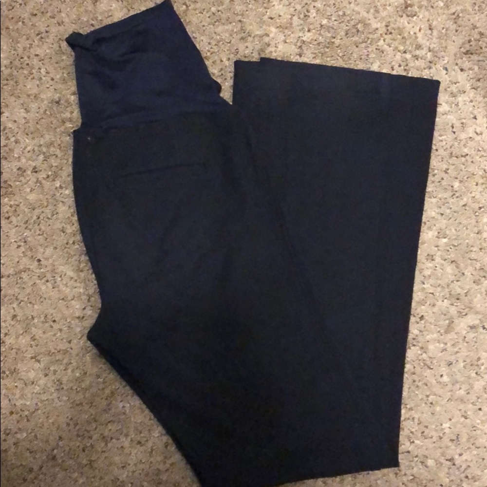 Navy Gap Maternity Pants